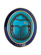 Gucci Brooch With Cameo - Blue