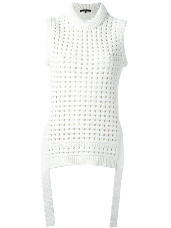 Tibi Open Knit Vest