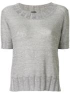 Lorena Antoniazzi Knitted Sweater - Grey