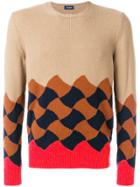 Drumohr Wave Pattern Jumper - Multicolour