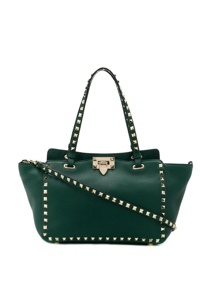 Valentino Valentino Garavani Rockstud Tote Bag - Green