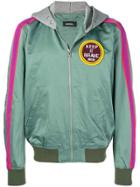 Diesel Logo Patch Sports Jacket - Green