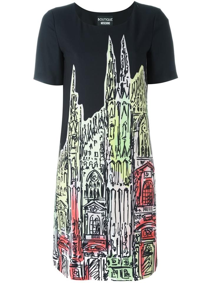 Boutique Moschino Printed T-shirt Dress