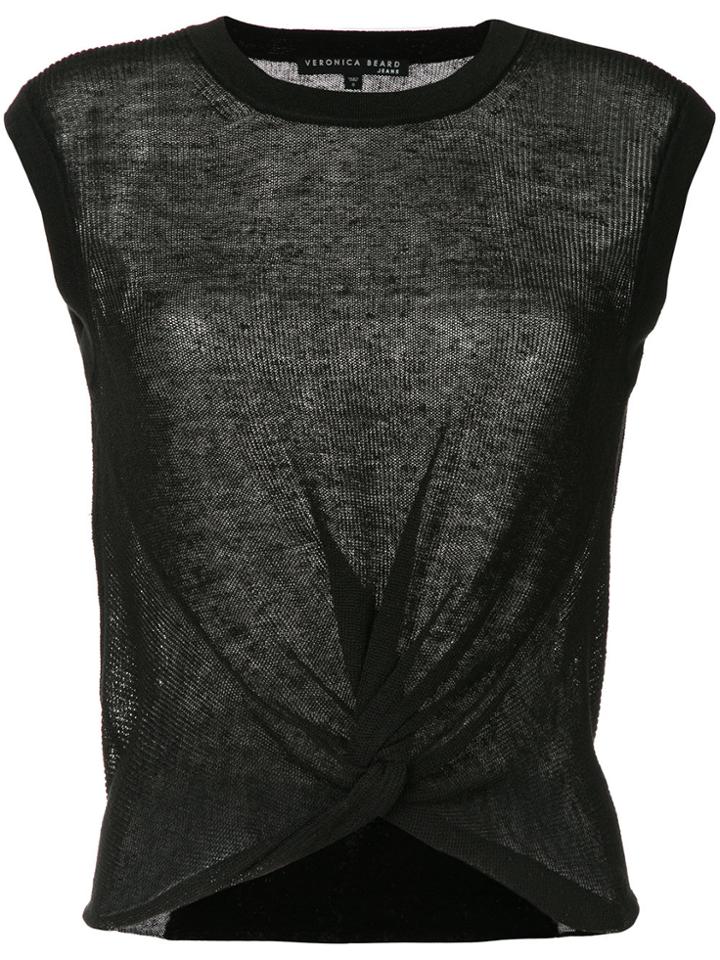 Veronica Beard Kellen Tank Top - Black
