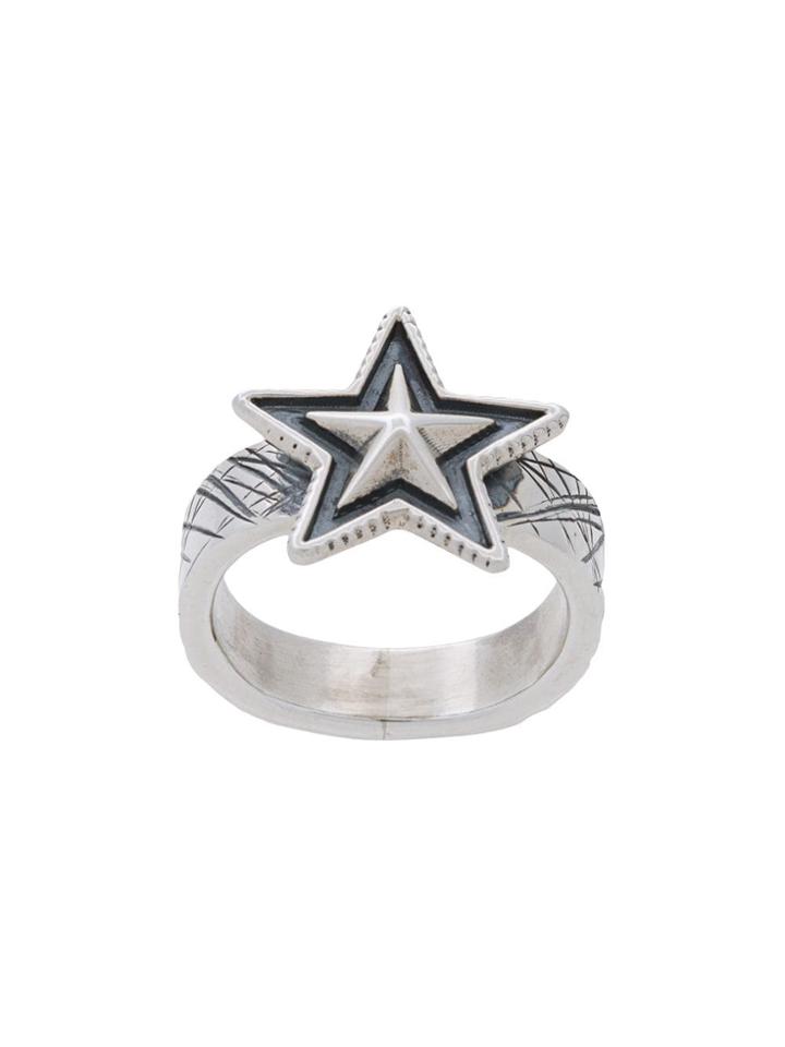 Cody Sanderson Small Star Ring - Metallic