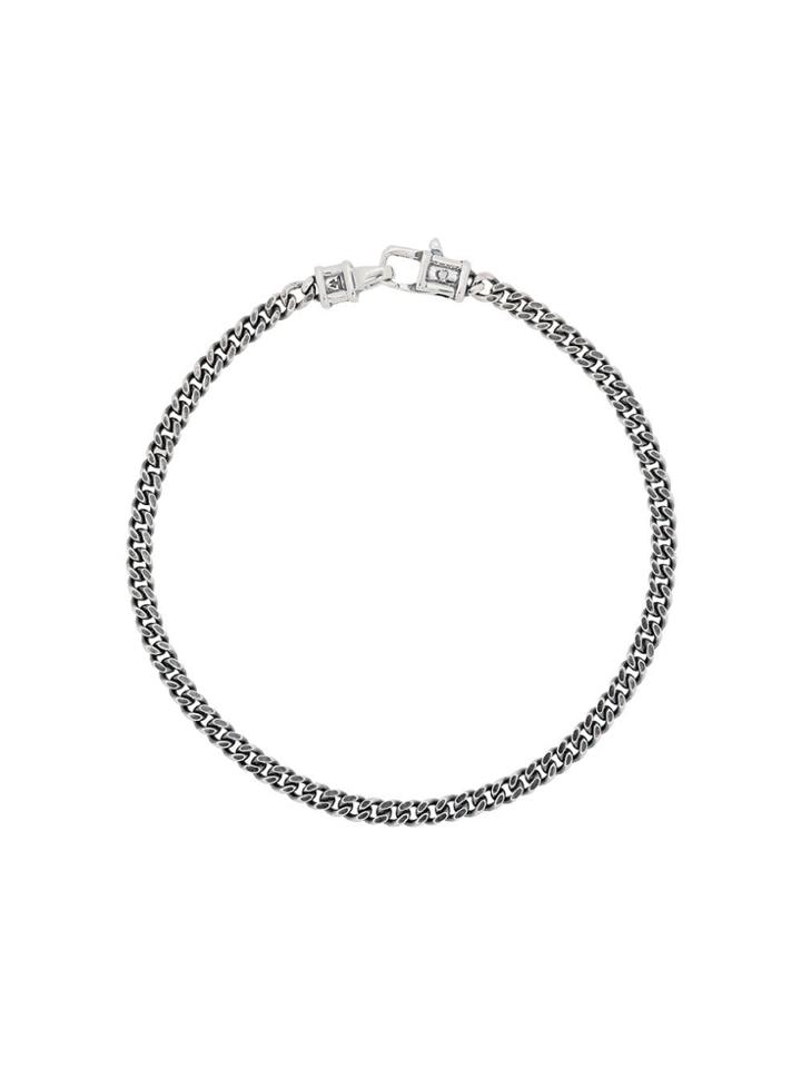 Tom Wood Large Sterling Silver Curb Bracelet