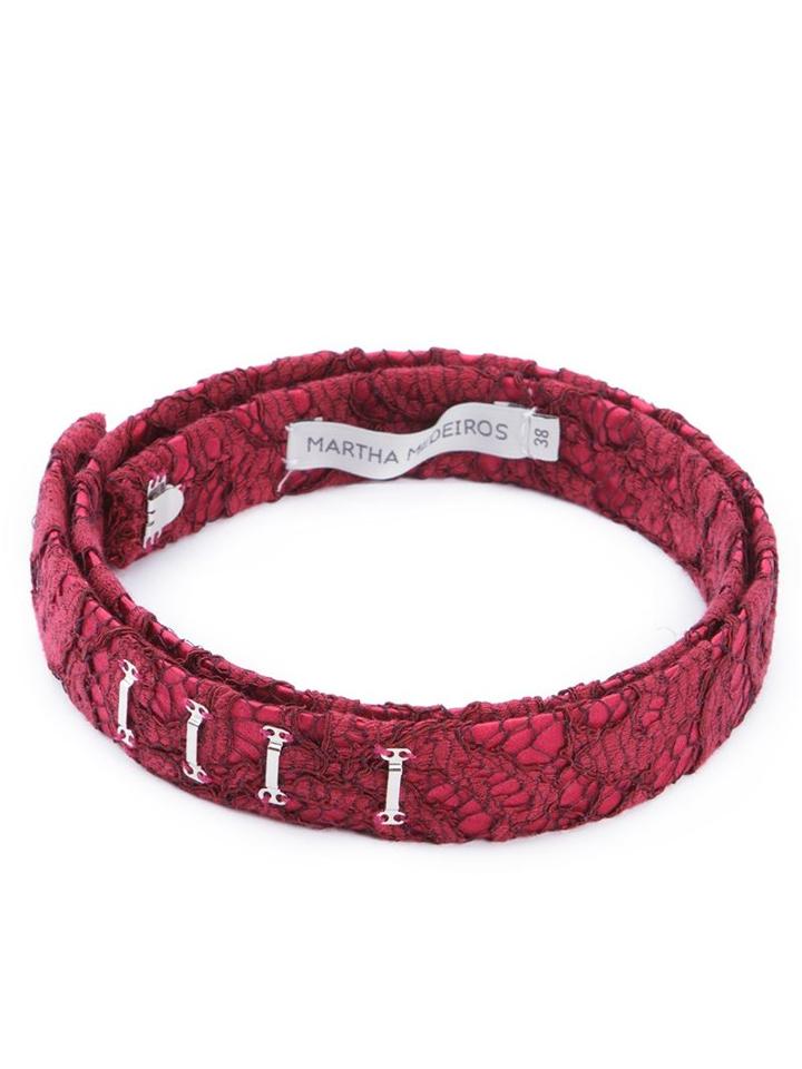 Martha Medeiros Marescot Lace Belt