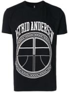 Astrid Andersen Logo Print T-shirt - Black