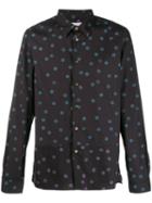 Ps Paul Smith Tailored Polka Dot Shirt - Black