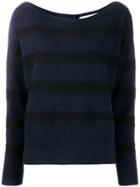 Dorothee Schumacher Striped Sweateer - Blue