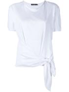 Dolce & Gabbana Knot Cotton And Silk T-shirt