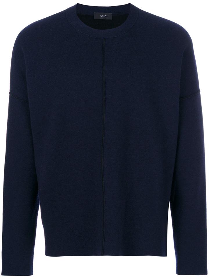 Joseph Raised Seam Sweatshirt - Blue