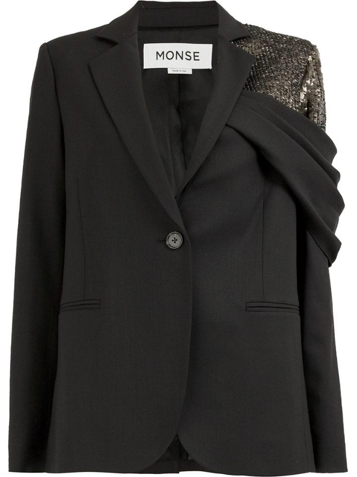 Monse Shedding Blazer - Black