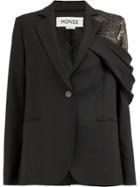 Monse Shedding Blazer - Black