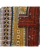 Valentino Tribal Print Scarf