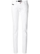 Philipp Plein Jaleen Duncan Skinny Jeans - White