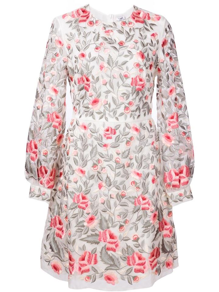 Vilshenko 'sue' Embroidered Dress