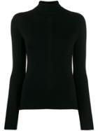 Falke Roll Neck Sweater - Black