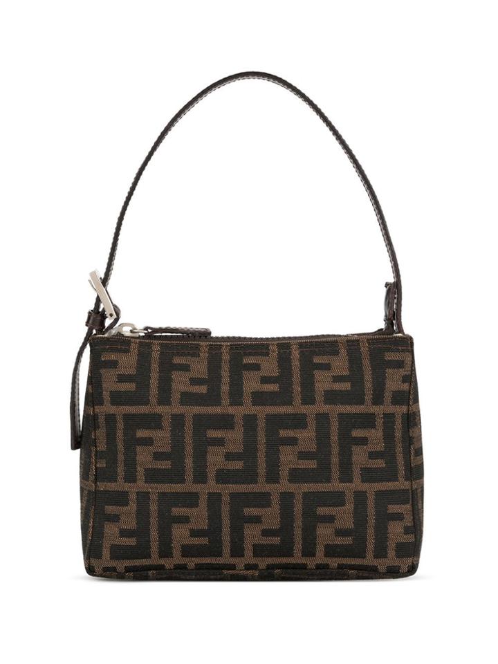 Fendi Pre-owned Zucca Pattern Mini Bag - Brown