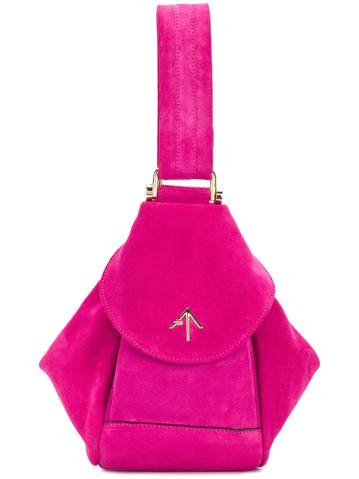 Manu Atelier Micro Fernweh Tote Bag - Pink & Purple