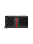 Gucci Signature Web Wallet - Black