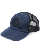 Versace Mesh-panelled Baseball Cap - Blue