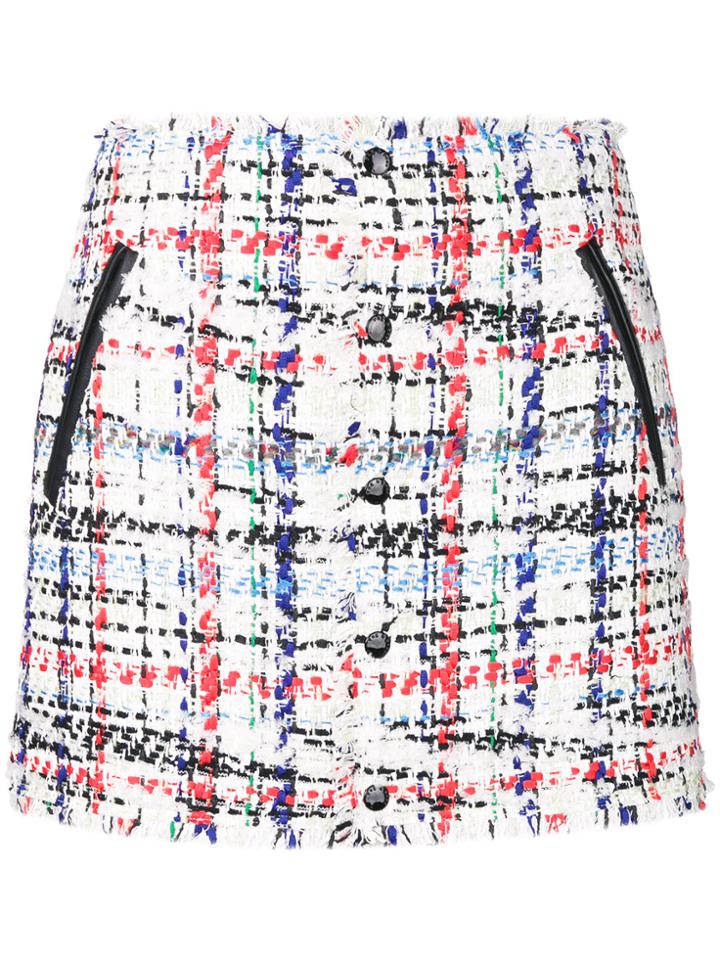 Rag & Bone Tweed Mini Skirt - Multicolour