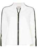Chanel Vintage Sports Line Zip Up Parka - White