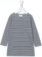 Douuod Kids Striped T-shirt Dress, Toddler Girl's, Size: 3 Yrs, Blue