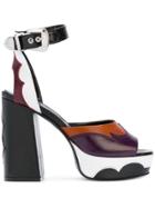 Mcq Alexander Mcqueen Chunky Platform Sandals - Multicolour