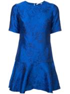 Alice+olivia Ruffled Hem Dress - Blue