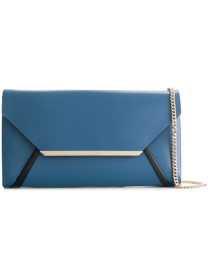 Lanvin Envelope Clutch - Blue