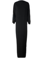 Chalayan Signature Drapey Boatneck Dress, Women's, Size: 42, Black, Acetate/viscose