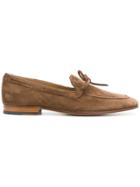 Tod's Bow-trimmed Loafers - Brown