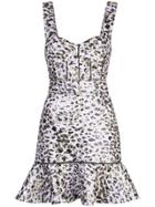 Jonathan Simkhai Leopard Print Dress - Purple