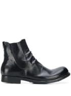 Officine Creative Worn-look Ankle Boots - Black