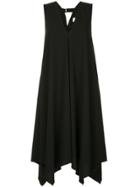 Le Ciel Bleu Asymmetric V-neck Dress - Unavailable