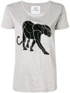 Quantum Courage Panther T-shirt - Grey
