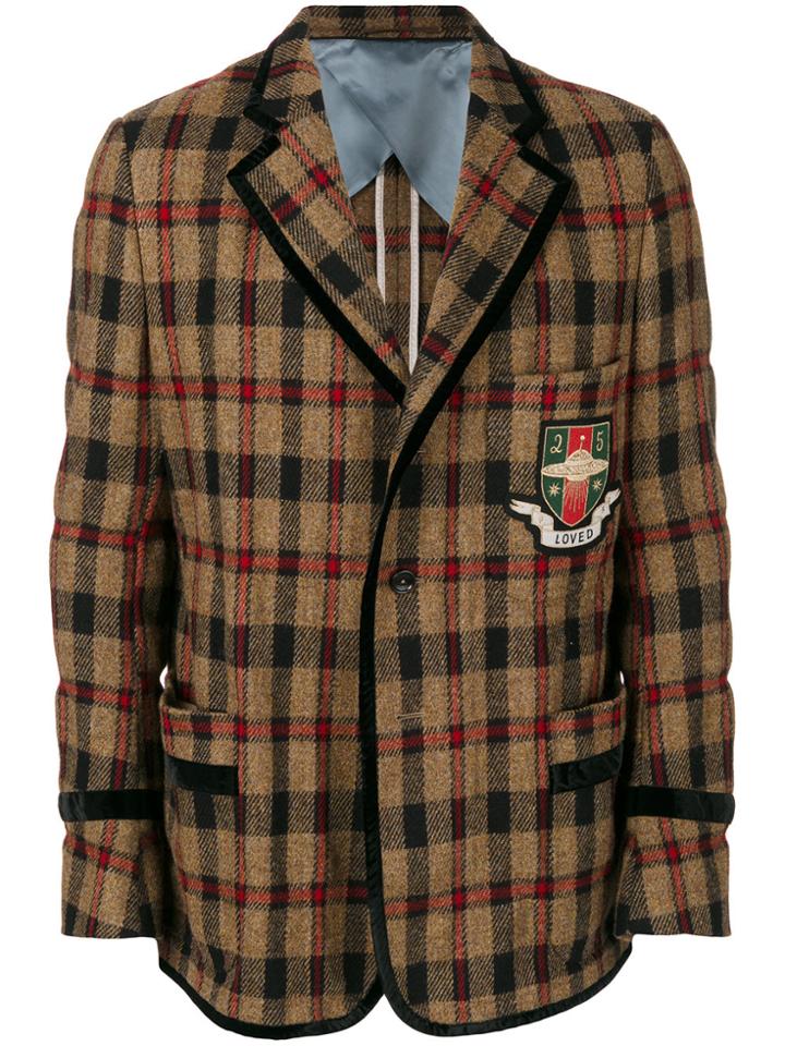 Gucci Collegiate Loved Blazer - Brown