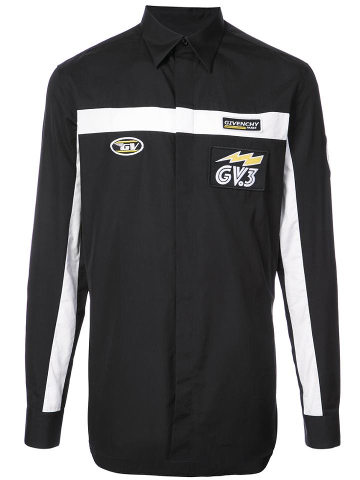Givenchy Motocross Logo Shirt - Black