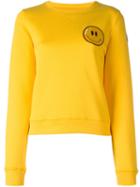 Moncler Moncler X Friendswithyou 'happy Virus' Sweatshirt, Women's, Size: Medium, Yellow/orange, Cotton