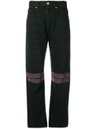 Christopher Kane Crystal Boyfriend Jeans - Black