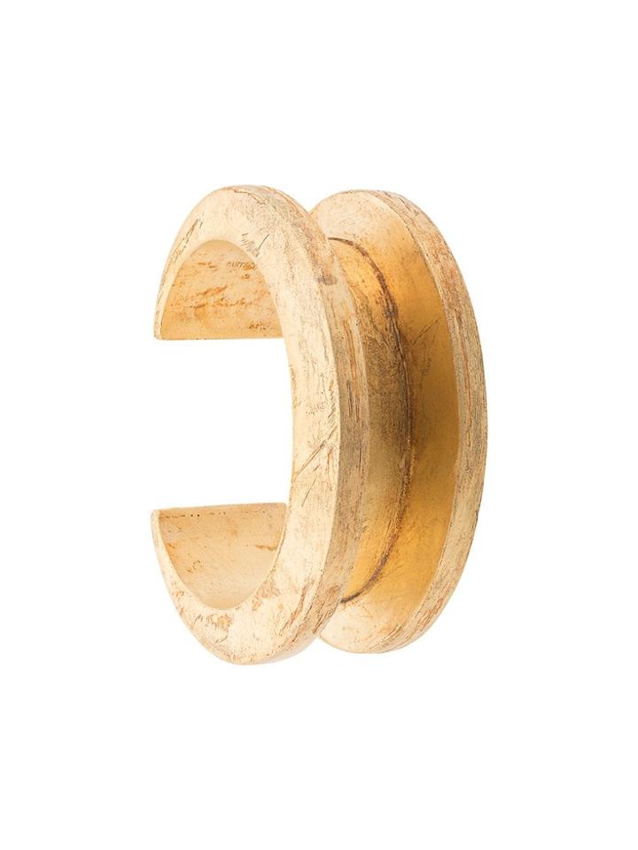Parts Of Four Open Back Cuff Bracelet - Gold
