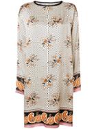 Forte Forte Sahara Floral Print Dress - Nude & Neutrals