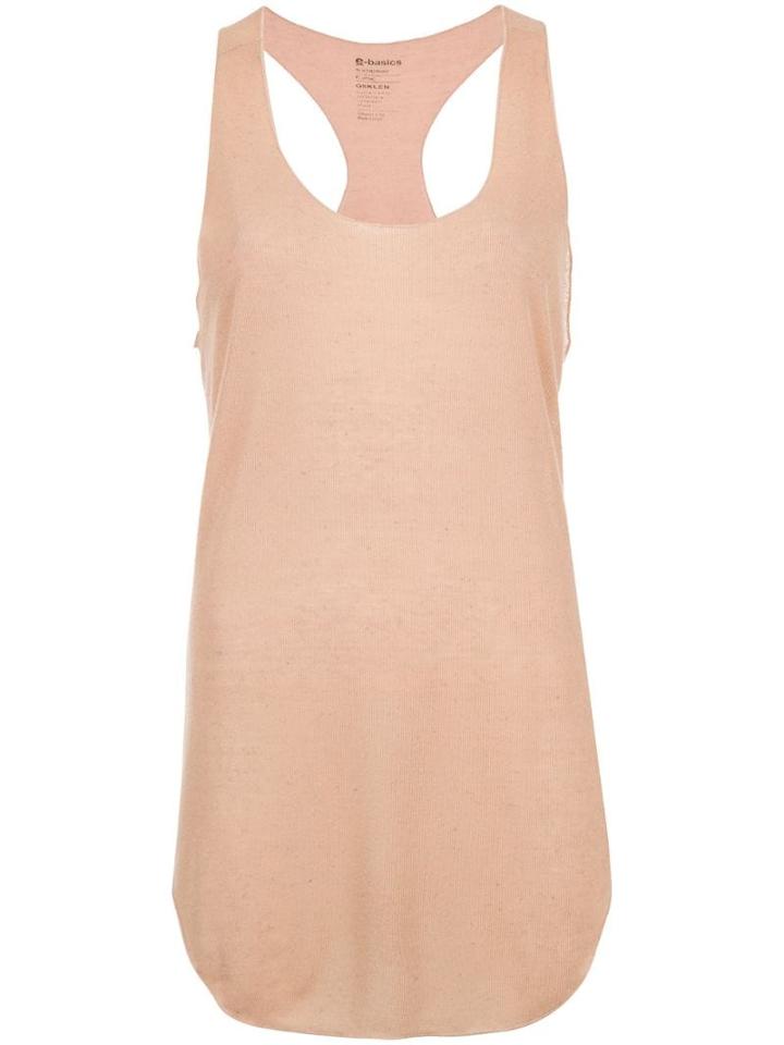 Osklen Thin Rib Tank Top - Neutrals