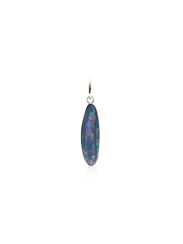 Jacquie Aiche Slice Charm Necklace - Metallic