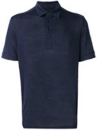 Ermenegildo Zegna Short-sleeve Polo Shirt - Blue