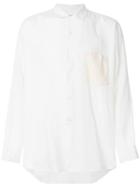 Comme Des Garçons Pre-owned Chest Pocket Shirt - White