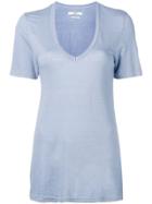 Isabel Marant Étoile V-neck T-shirt - Blue