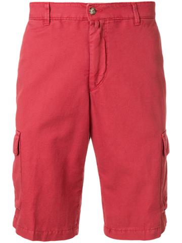 Briglia 1949 Cargo Pocket Bermuda Shorts - Red